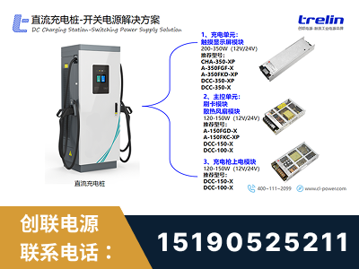 万源-直流充电桩-开关电源解决方案